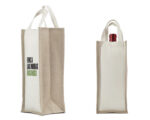BOLSA DE ALGODÓN PARA BOTELLAS VINAGRETO A2854 BLANCO (YUTE / ALGODÓN / A2854.01 /  ARTICULOS PROMOCIONALES) - Image 3