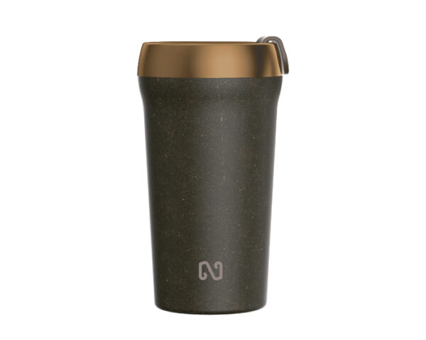 TERMO DE GRANO DE CAFÉ 14 OZ NAYAD TINOS A2865 CAFE (Interior: Acero Inoxidable 304 / Exterior: Granos de Café)