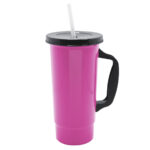 TARRO DE PLÁSTICO 32 OZ BATCH A2880 ROSA (PLÁSTICO PP / A2880.05 /  ARTICULOS PROMOCIONALES)