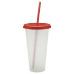 VASO DE PLÁSTICO LIB A2881 ROJO (POLIPROPILENO / A2881.04 /  ARTICULOS PROMOCIONALES)