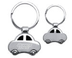 LLAVERO EN FORMA DE AUTO PISTA A2885 PLATA (ALEACIÓN DE ZINC / A2885.17 /  ARTICULOS PROMOCIONALES) - Image 3