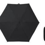 PARAGUAS PONGEE FANTASSY A2893 NEGRO (PONGEE / A2893.02 /  ARTICULOS PROMOCIONALES)