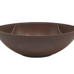 PLATO BOTANERO AMERICANO TOUCHDOWN A2896 CAFÉ (PLÁSTICO PP / A2896.21 /  ARTICULOS PROMOCIONALES)