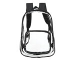 MOCHILA PVC STUDENT A2901 NEGRO (PVC / POLIÉSTER 600D / A2901.02 /  ARTICULOS PROMOCIONALES)