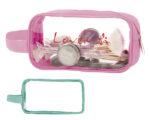 ESTUCHE CON ASA LUCY A2908 ROSA (POLIÉSTER 600D / PVC / A2908.05 /  ARTICULOS PROMOCIONALES) - Image 3