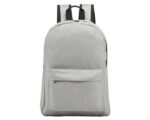 MOCHILA ESCOLAR IMPERMEABLE CLASS A2913 GRIS (POLIÉSTER 210 / A2913.22 /  ARTICULOS PROMOCIONALES)