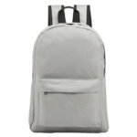 MOCHILA ESCOLAR IMPERMEABLE CLASS A2913 GRIS (POLIÉSTER 210 / A2913.22 /  ARTICULOS PROMOCIONALES)