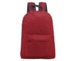 MOCHILA ESCOLAR IMPERMEABLE CLASS A2913 ROJO (POLIÉSTER 210 / A2913.04 /  ARTICULOS PROMOCIONALES)