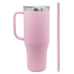 TERMO DE ACERO INOXIDABLE DE 1,200 ML. BARNEY A2915 PALO DE ROSA (ACERO INOXIDABLE / A2915.25 /  ARTICULOS PROMOCIONALES)