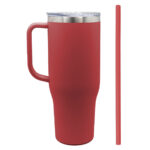 TERMO DE ACERO INOXIDABLE DE 1,200 ML. BARNEY A2915 ROJO (ACERO INOXIDABLE / A2915.04 /  ARTICULOS PROMOCIONALES)