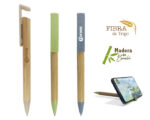 BOLÍGRAFO ECOLÓGICO TRISOP A2920 VERDE CLARO (BAMBÚ Y FIBRA DE TRIGO / A2920.08 /  ARTICULOS PROMOCIONALES) - Image 3