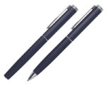 SET DE BOLÍGRAFOS DE METAL MOZART A2941 AZUL (BOLÍGRAFO: ALUMINIO // ESTUCHE: CARTÓN / A2941.09 /  ARTICULOS PROMOCIONALES)
