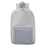 MOCHILA TEXTURIZADA DARWIN A2948 GRIS (POLIÉSTER TEJIDO/PU/POLIÉSTER 210D / A2948.22 /  ARTICULOS PROMOCIONALES)