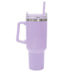TERMO DE 1,200 ML. MUGLY A2954 LILA (TERMO: EXTERIOR ACERO INOXIDABLE / INTERIOR Y ASA: PLÁSTICO PP / A2954.16 /  ARTICULOS PROMOCIONALES)
