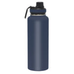 TERMO DE ACERO INOXIDABLE DE 1,200 ML. MEGA KYLO A2971 AZUL MARINO (ACERO INOXIDABLE / A2971.11 /  ARTICULOS PROMOCIONALES)