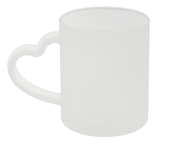 TAZA DE VIDRIO SATINADA SUBLIMACIÓN NEYSA A2976 TRANSPARENTE (Plástico)