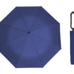 PARAGUAS CON MANGO DE GANCHO GEORGIE A2991 AZUL (POLIÉSTER / A2991.09 /  ARTICULOS PROMOCIONALES)