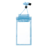 FUNDA HERMETICA PARA CELULAR MAR A3021 AZUL CLARO (PLÁSTICO PVC / A3021.10 /  ARTICULOS PROMOCIONALES)