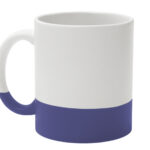 TARRO BICOLOR MATE DE SUBLIMACIÓN 11 OZ GRES A3022 AZUL (ARCILLA / A3022.09 /  ARTICULOS PROMOCIONALES)