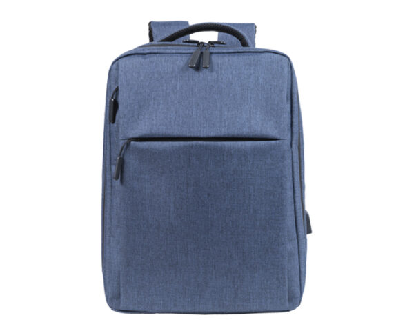 MOCHILA BACKPACK PORTA LAPTOP USB NERD A3030 AZUL MARINO (Plástico)