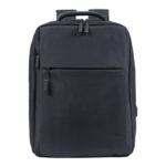 MOCHILA BACKPACK PORTA LAPTOP USB NERD A3030 NEGRO (POLIÉSTER / A3030.02 /  ARTICULOS PROMOCIONALES)