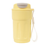 TERMO DE ACERO INOXIDABLE DE 420 ML. GODERE A3038 AMARILLO (ACERO INOXIDABLE / A3038.07 /  ARTICULOS PROMOCIONALES)