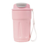 TERMO DE ACERO INOXIDABLE DE 420 ML. GODERE A3038 PALO DE ROSA (ACERO INOXIDABLE / A3038.25 /  ARTICULOS PROMOCIONALES)