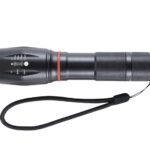 LINTERNA DE EMERGENCIA LED DE ALUMINIO GRECIA A3043 NEGRO (ALUMINIO / A3043.02 /  ARTICULOS PROMOCIONALES)