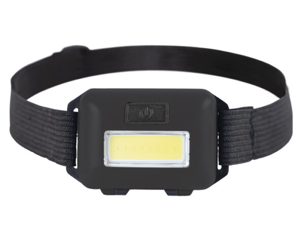 LÁMPARA FRONTAL LED DE PLÁSTICO MINERO A3044 NEGRO (Plástico)