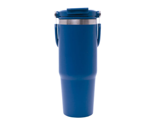 TERMO DE ACERO INOXIDABLE KARRY A3049 AZUL (Plástico)