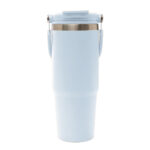 TERMO DE ACERO INOXIDABLE DE 900 ML. KARRY A3049 AZUL CLARO (ACERO INOXIDABLE / A3049.10 /  ARTICULOS PROMOCIONALES)