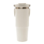 TERMO DE ACERO INOXIDABLE DE 900 ML. KARRY A3049 BEIGE (ACERO INOXIDABLE / A3049.24 /  ARTICULOS PROMOCIONALES)