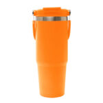 TERMO DE ACERO INOXIDABLE DE 900 ML. KARRY A3049 NARANJA (ACERO INOXIDABLE / A3049.03 /  ARTICULOS PROMOCIONALES)