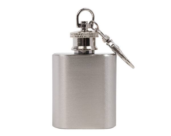 LICORERA DE BOLSILLO MEZCALITO A3069 PLATA (Acero Inoxidable)