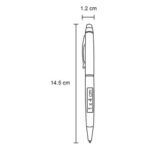 BOLÍGRAFO ISKAM VERDE (AL 18009 - METAL/RUBBER) - Image 2