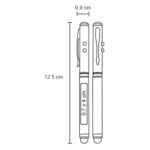 BOLÍGRAFO LEYTON AZUL (AL 7660 - ALUMINIO) - Image 2