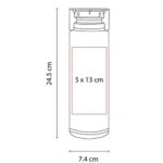 CILINDRO CHEMIN ROJO ANF 049 R (PET / SILICÓN) - Image 3