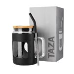 CILINDRO NEBBIA NEGRO ANF 058 N (VIDRIO BOROSILICATO / SILICÓN / ACERO INOXIDABLE) - Image 3