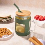 CILINDRO NEBBIA AZUL ANF 058 A (VIDRIO BOROSILICATO / SILICÓN / ACERO INOXIDABLE) - Image 5