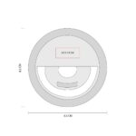 ARO DE LUZ ASTRID BLANCO AST 005 B (PLÁSTICO) - Image 6