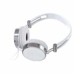 AUDÍFONOS MEGA BEAT BLANCO AUD 001 B (METAL / PLÁSTICO)