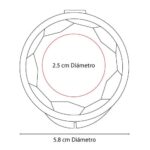 AURICULARES SOCCER BLANCO FROSTY AUD 004 S (PLÁSTICO) - Image 4