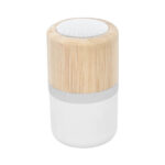 BOCINA LÁMPARA LAON BLANCO AUD 036 B (PLÁSTICO / BAMBÚ) - Image 3