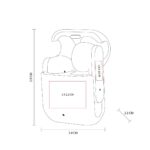 AUDÍFONOS MIGA BLANCO AUD 041 B (PLÁSTICO) - Image 6