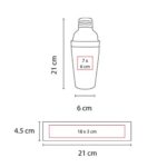 SET SHAKER SKOPJE PLATA BAR 010 S (ACERO INOXIDABLE) - Image 7