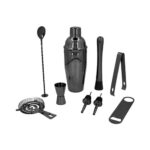SET SHAKER CONWY NEGRO BAR 016 N (ACERO INOXIDABLE)