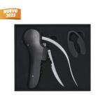 SET PARA VINOS NABID NEGRO BAR 021 N (METAL / PLÁSTICO)