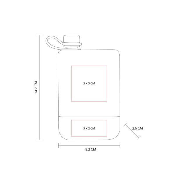 LICORERA MOEIRA NEGRO BAR 022 N (ACERO INOXIDABLE / SILICÓN) - Imagen 5