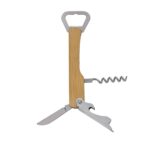 DESTAPADOR CON NAVAJA BEIGE BAR 024 BE (BAMBÚ / METAL) - Image 2