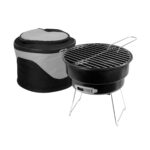 ASADOR CON HIELERA CAMPING NEGRO BBQ 002 (METAL / POLIÉSTER) - Image 6